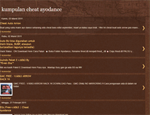 Tablet Screenshot of cheater-david.blogspot.com