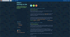 Desktop Screenshot of abbasjourney.blogspot.com