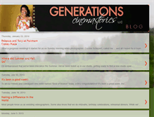 Tablet Screenshot of generationscinemastories.blogspot.com