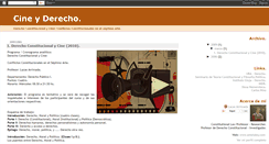 Desktop Screenshot of derechoycine.blogspot.com