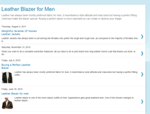 Tablet Screenshot of leatherblazer.blogspot.com