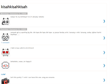 Tablet Screenshot of kisahkisahkisah.blogspot.com