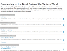 Tablet Screenshot of greatbookscommentary.blogspot.com