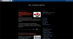 Desktop Screenshot of joyfusion.blogspot.com