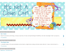 Tablet Screenshot of notaclowncar.blogspot.com