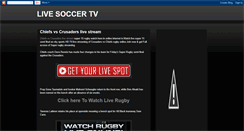 Desktop Screenshot of livesoccertvtv.blogspot.com