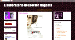 Desktop Screenshot of doctormagenta.blogspot.com