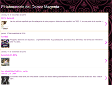 Tablet Screenshot of doctormagenta.blogspot.com
