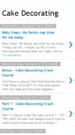 Mobile Screenshot of cakedecor101.blogspot.com