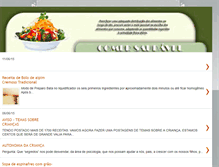 Tablet Screenshot of comersaudavel.blogspot.com