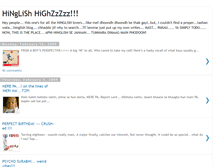 Tablet Screenshot of hinglishhighs.blogspot.com