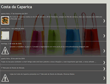 Tablet Screenshot of costadacaparicanarua.blogspot.com