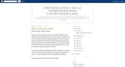 Desktop Screenshot of posmopsicoanalisis.blogspot.com