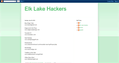 Desktop Screenshot of elklakehackers.blogspot.com