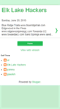 Mobile Screenshot of elklakehackers.blogspot.com