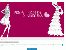 Tablet Screenshot of bocetosmoda.blogspot.com