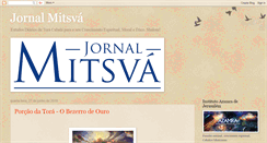 Desktop Screenshot of jornalmitsva.blogspot.com