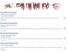 Tablet Screenshot of cfhauntnews.blogspot.com