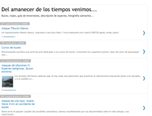 Tablet Screenshot of delamanecerdelostiempos.blogspot.com