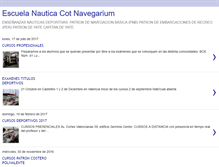 Tablet Screenshot of escuelanauticacotnavegarium.blogspot.com