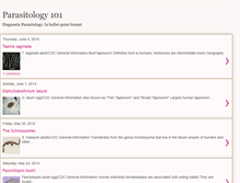 Tablet Screenshot of diagnosticparasitology.blogspot.com