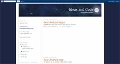 Desktop Screenshot of ideas-and-code.blogspot.com