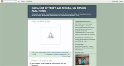 Desktop Screenshot of chicostrabajandoporunainternetsegura.blogspot.com