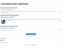 Tablet Screenshot of contaminacionambiental-octavio.blogspot.com