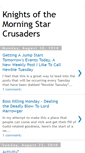 Mobile Screenshot of knightsofthemsc.blogspot.com
