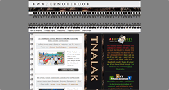 Desktop Screenshot of kwadernotebook.blogspot.com