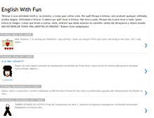 Tablet Screenshot of english-with-fun.blogspot.com