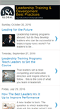 Mobile Screenshot of leadership-training-program.blogspot.com