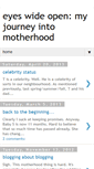 Mobile Screenshot of eyeswideopenmotherhood.blogspot.com