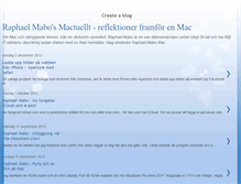 Tablet Screenshot of mactuellt.blogspot.com