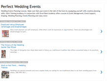 Tablet Screenshot of perfectweddingevents.blogspot.com