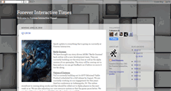 Desktop Screenshot of foreverinteractive.blogspot.com