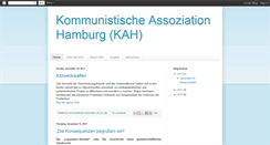 Desktop Screenshot of kommunistischeassoziationhamburg.blogspot.com