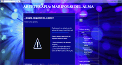 Desktop Screenshot of mariposasdelalmaarteterapia.blogspot.com
