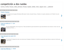 Tablet Screenshot of competicionadosruedas.blogspot.com
