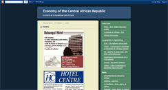 Desktop Screenshot of central-african-republic-economy.blogspot.com