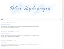 Tablet Screenshot of mybluehydrangea.blogspot.com