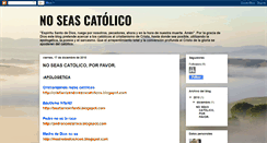 Desktop Screenshot of noseascatolico.blogspot.com