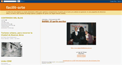 Desktop Screenshot of facilitarte.blogspot.com
