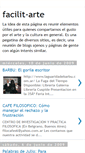 Mobile Screenshot of facilitarte.blogspot.com