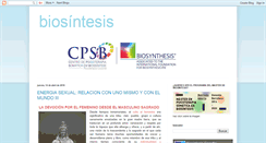 Desktop Screenshot of biosintesis.blogspot.com