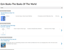 Tablet Screenshot of ezinbooks.blogspot.com