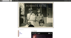 Desktop Screenshot of borrateeste.blogspot.com
