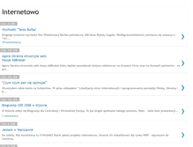 Tablet Screenshot of internetowo.blogspot.com