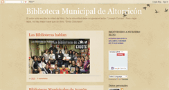 Desktop Screenshot of bibliotecaaltorricon.blogspot.com