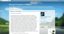 Desktop Screenshot of navegaprotegido.blogspot.com